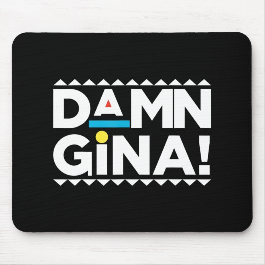 Tapis De Souris Sitcom Urban 90s Martin Afro TV Show (Devant)