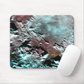 Tapis De Souris Site d'atterrissage d'Apollo 15 Anaglyph Mousepad (Avec souris)