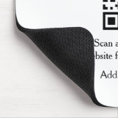 Tapis De Souris site web simple de société commerciale code-barres (Coin)