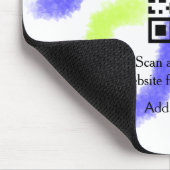 Tapis De Souris Site web simple de société commerciale code-barres (Coin)