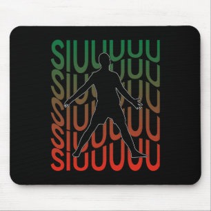 Tapis De Souris Siuuu Football Drôle Footbyll Garçons Hommes Femme