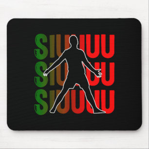 Tapis De Souris Siuuu Football Drôle Garçons Hommes Femmes Footbal