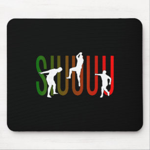 Tapis De Souris Siuuuu Drôle de football Cadeau pour hommes garçon