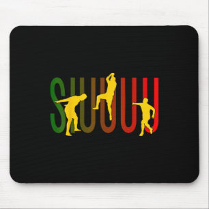 Tapis De Souris Siuuuu T-shirt drôle pour les amateurs de football