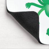 Tapis De Souris six aliens armés avec seulement un oeil (Coin)