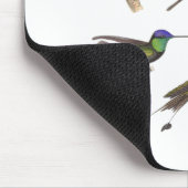 Tapis De Souris Six colibris colorés (Coin)