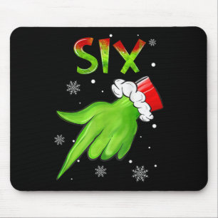 Tapis De Souris Six Funny Six Seven 6 7 Mème Santa Noël Xmas