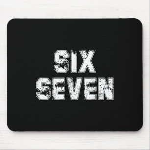 Tapis De Souris Six Sept Cool Nombre Gen Alpha Argot 6 7 Tendance