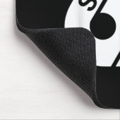 Tapis De Souris Six Sept Mèmes Drôle (Coin)