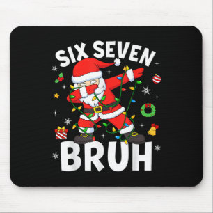 Tapis De Souris Six Seven 67 Génération Z Alpha Mème Bruh Noël Dab