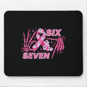 Tapis De Souris Six Seven 67 Mème Drôle de Squelette Sensibilisati