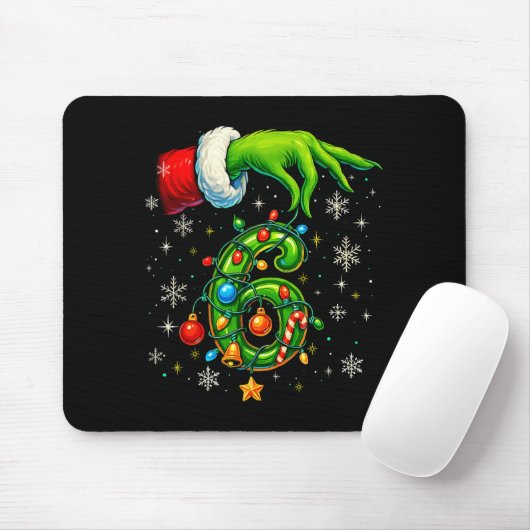 Tapis De Souris Six Seven 67 Meme Funny Christmas Couple Matching (Avec souris)
