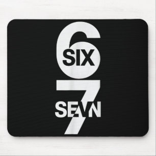 Tapis De Souris Six Seven 6 7 Création de Mème 6 7