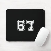 Tapis De Souris Six Seven 6 7 Mème 67  (Avec souris)