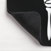 Tapis De Souris Six Seven 6 7 Meme Funny Skeleton Hands Sign Let's (Coin)