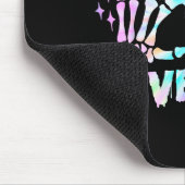 Tapis De Souris Six Seven 6 7 Meme Funny Skeleton Hands Sign Let's (Coin)