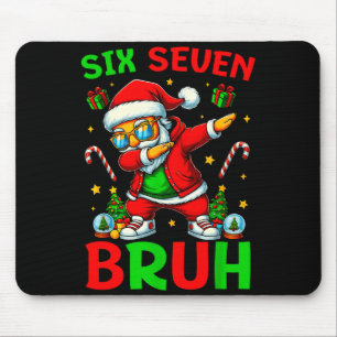 Tapis De Souris Six Seven 6 7 Mème Santa en dab Merry Christmas B