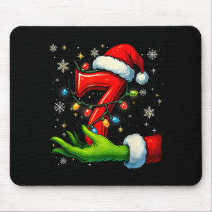 Tapis De Souris Six Seven Funny Noël Memes Couple Correspondant 