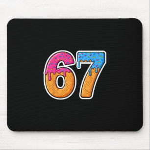 Tapis De Souris Six Seven Ice Cream Drip Gen Alpha Argot Tendance