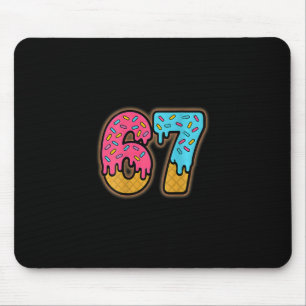 Tapis De Souris Six Seven Ice Cream Drip Sport 67 Fun Mason Meme (