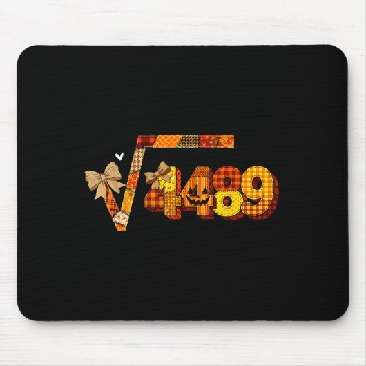 Tapis De Souris Sixty Seven 67 Meme Square Root 4489 Slang Math Te (Devant)