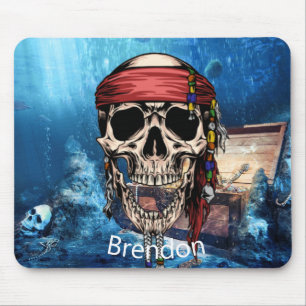 Tapis De Souris Skate Pirate Sea Pirate