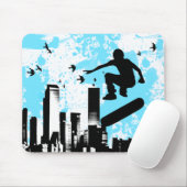 Tapis De Souris skateboard. (Avec souris)