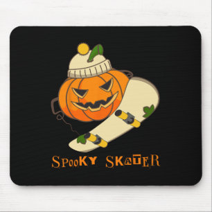 Tapis De Souris Skateboard citrouille Halloween Costume amusant Sk