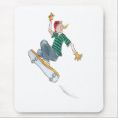 Tapis De Souris Skateboard Mousepad (Devant)