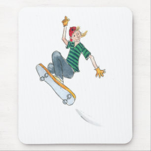 Tapis De Souris Skateboard Mousepad