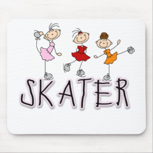Tapis de souris Skater Girl Stick