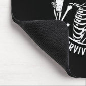 Tapis De Souris Skeleton Café Cheer Papa Survive Comp Weekend F (Coin)