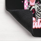 Tapis De Souris Skeleton Coffee Is My Valentine Funny Valentines D (Coin)