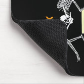 Tapis De Souris Skeleton Dancing Sight Squad Halloween Optométrist (Coin)