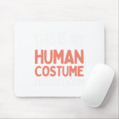 Tapis De Souris Skeleton Drabing Dance Halloween (Avec souris)