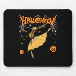 Tapis De Souris Skeleton Llerinas Llet Dance mignonne Halloween Co