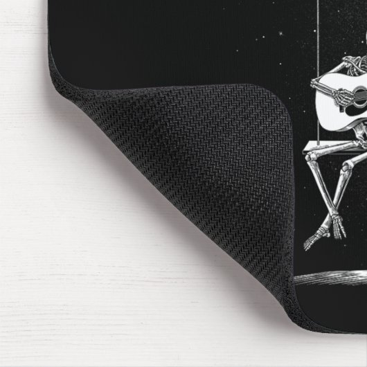 Tapis De Souris Skeleton Moon Band Tee - shirts - Rock And Roll Co (Coin)