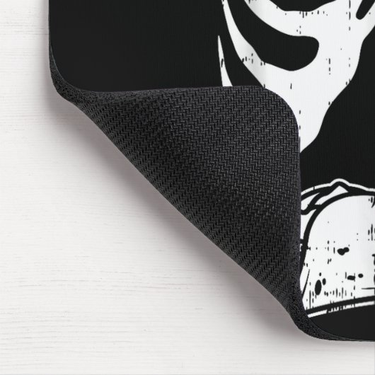 Tapis De Souris Skeleton Pregnancy Taco Beer Xray Halloween Soon D (Coin)