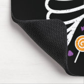 Tapis De Souris Skeleton Rib Cage Funny Halloween Garçons Filles (Coin)