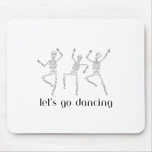 Tapis De Souris Skeletons, allons danser sur un