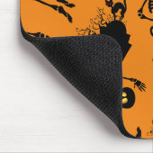 Tapis De Souris Skeletons d'Halloween Macabre Dance (Coin)