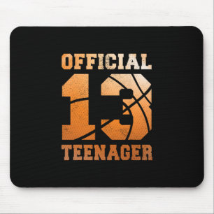 Tapis De Souris Sketll 13e anniversaire officiel adolescent garçon