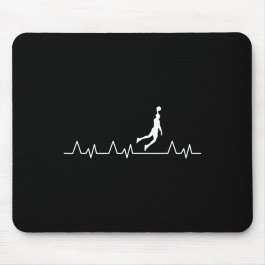 Tapis De Souris Sketll Heartbeat Bll Sketll Player Dunk Sport Cade (Devant)