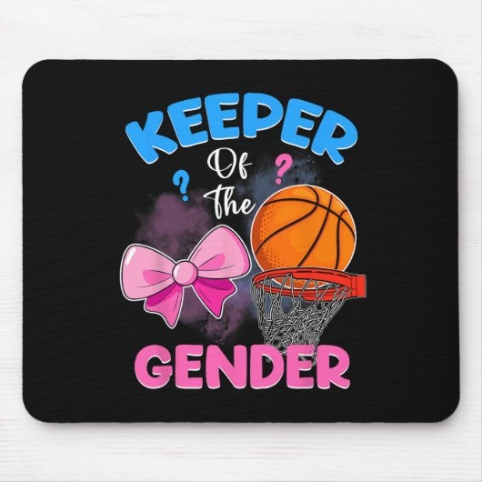 Tapis De Souris Sketll Themed Keeper Of The Gender Reveal Family P (Devant)