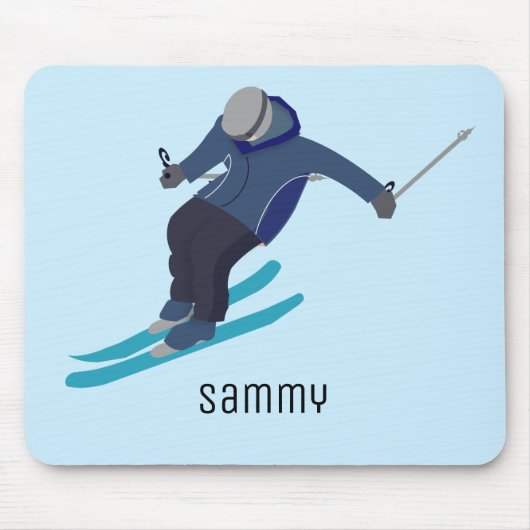 Tapis De Souris Ski (Devant)