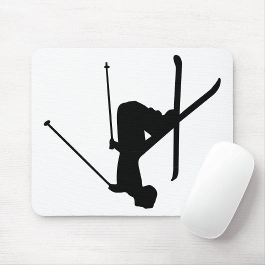Tapis De Souris Ski (Avec souris)