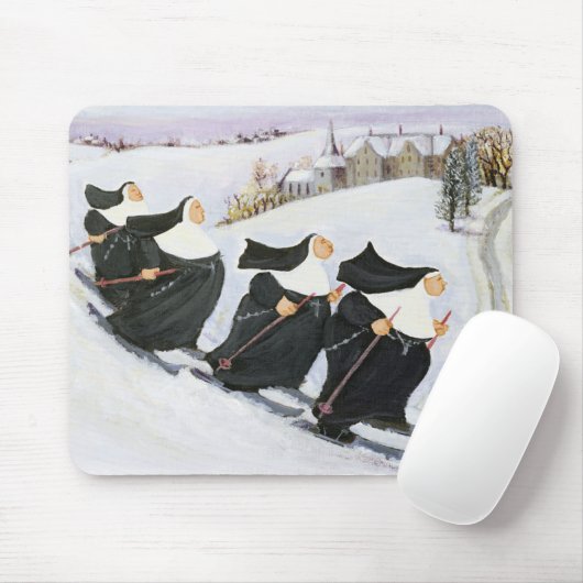 Tapis De Souris Ski (Avec souris)