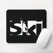 Tapis De Souris Ski (Avec souris)