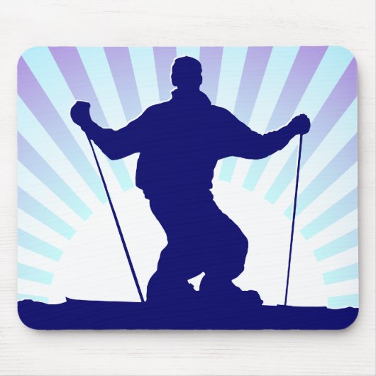 Tapis De Souris ski alpin (Devant)