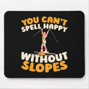 Tapis De Souris Ski alpin - Sports d'hiver Skieur _1